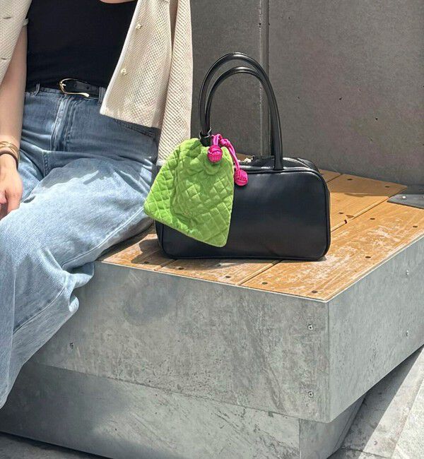 grace grace「【grace grace/グラスグラス】パデッドキンチャクポーチ」|ポーチ|