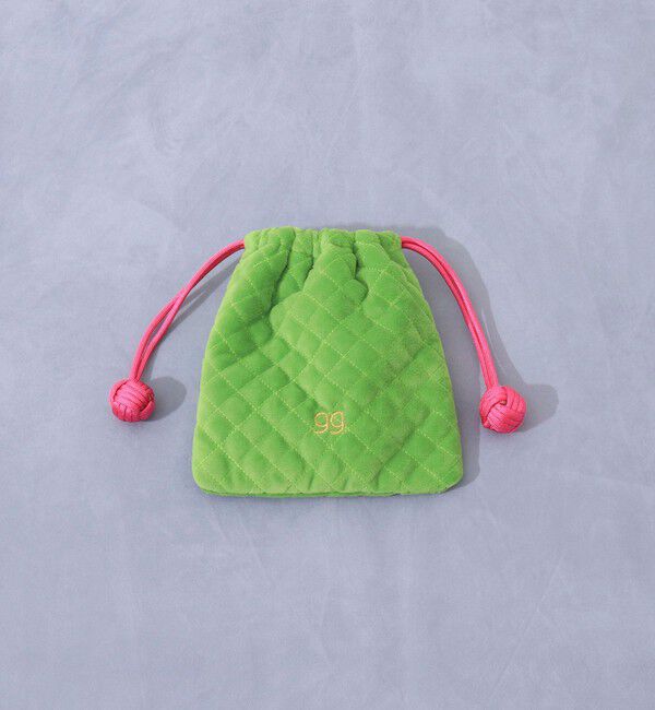 grace grace「【grace grace/グラスグラス】パデッドキンチャクポーチ」|ポーチ|