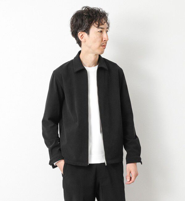 NOLLEY'S goodman「《セットアップ対応》ストレッチコーデュロイ ストレッチ ジップシャツ ブルゾン 25AW」|ブルゾン・スタジャン|