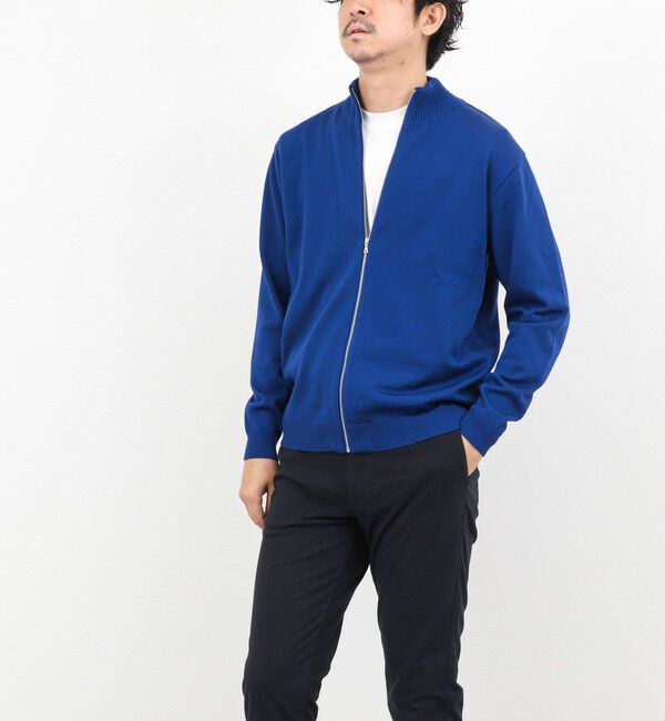 NOLLEY'S goodman「【ACTIVE SECT】《限定展開》デオドラント加工 スタンドジップカーディガン 25AW」|ニット・セーター|