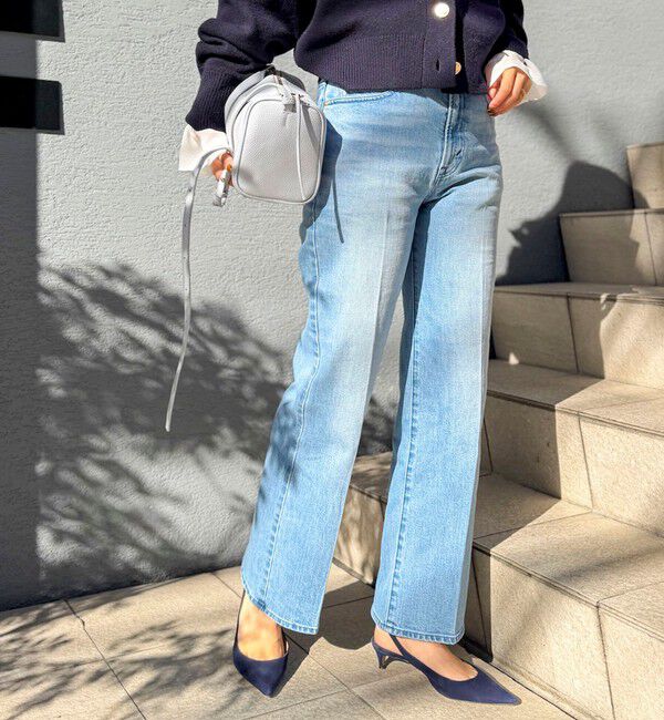 Rie Miller「【RM denim】センタープレスデニム」|デニム|ネイビー系6