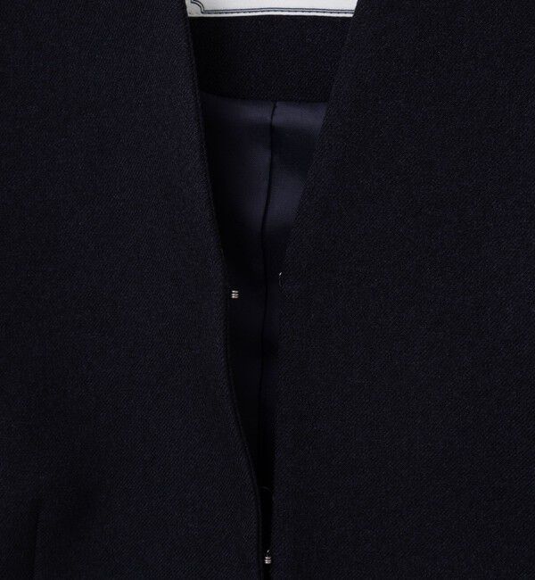 NOLLEY'S「《セットアップ対応》ウォッシャブルサージストレッチジレ」|ベスト・ジレ|