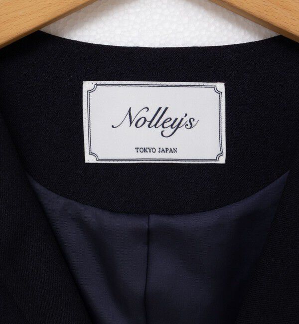 NOLLEY'S「《セットアップ対応》ウォッシャブルサージストレッチジレ」|ベスト・ジレ|