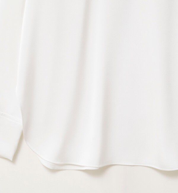 NOLLEY'S「ウォッシャブルNEWオトナサテン襟付きブラウス」|シャツ・ブラウス|