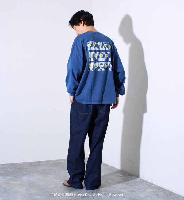 GLOSTER「【GOOD ROCK SPEED】GRENN DAY/グリーンデイ ピグメントロンT」|Tシャツ・カットソー|