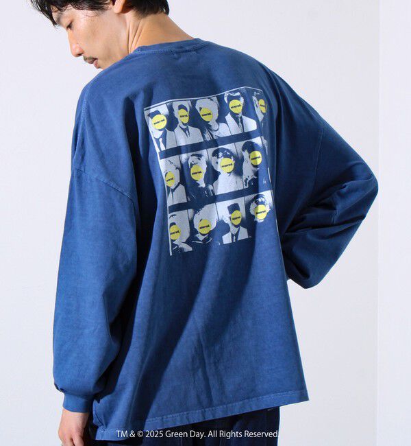 GLOSTER「【GOOD ROCK SPEED】GRENN DAY/グリーンデイ ピグメントロンT」|Tシャツ・カットソー|