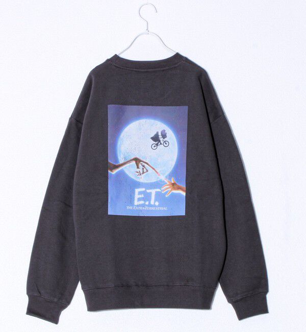 GLOSTER「【E.T. & JAWS】UNISEX ヴィンテージ風 裏起毛スウェット」|スウェット・ジャージ|