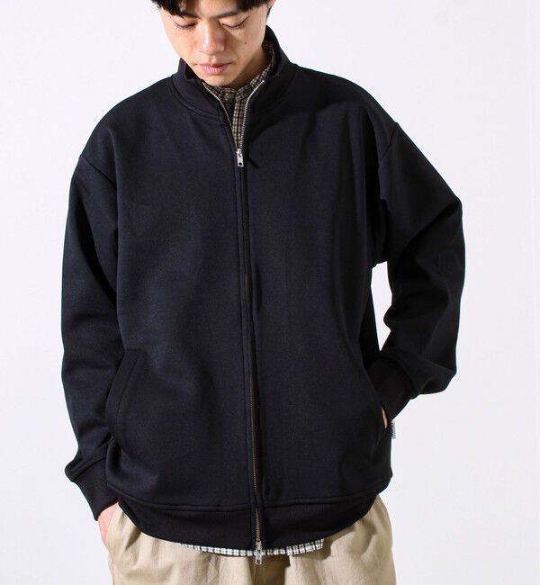 GLOSTER「【全方向杢ダンボール】ドライバーズブルゾン」|ブルゾン・スタジャン|ブラック