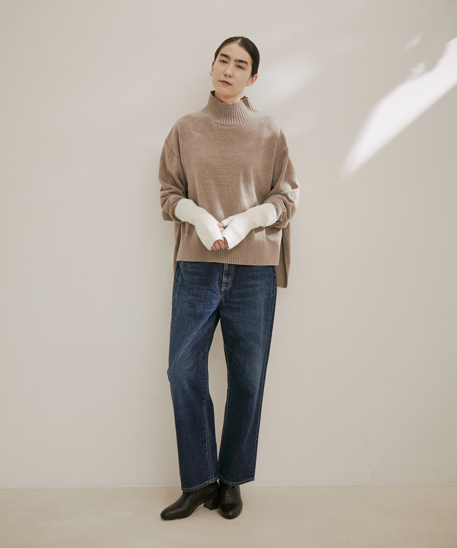 SALON adam et rope'「アームウォーマー -CreamyCotton /クリーミーコットン-」|手袋|