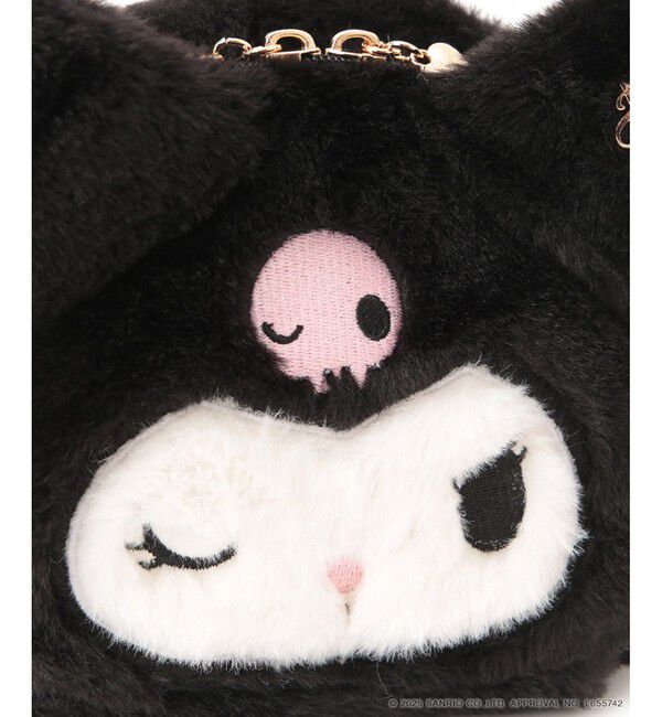 VIS「【マイメロディ&クロミ】 VIS別注モデルふわふわフェイスポーチ」|ポーチ|