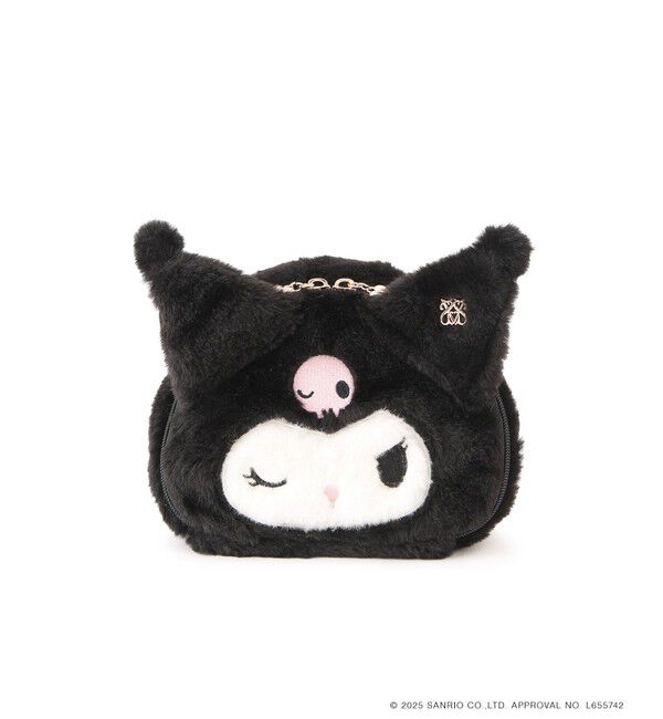 VIS「【マイメロディ&クロミ】 VIS別注モデルふわふわフェイスポーチ」|ポーチ|