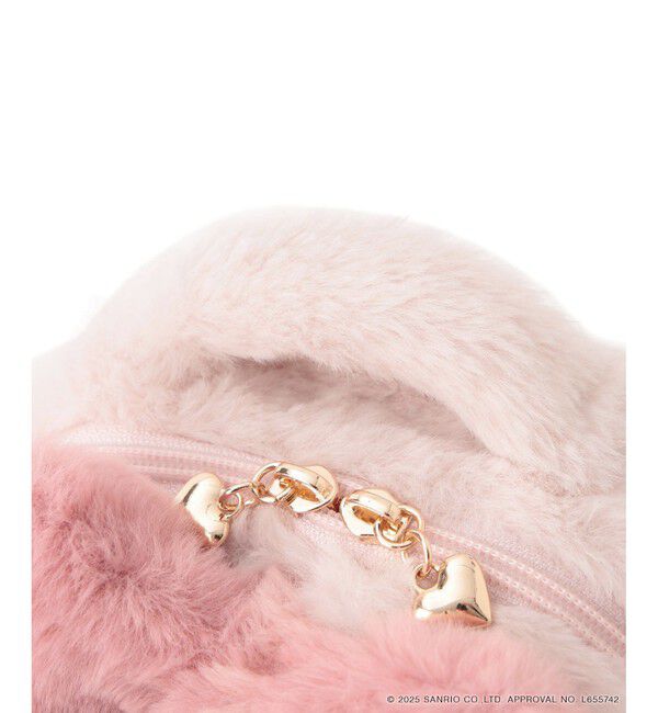 VIS「【マイメロディ&クロミ】 VIS別注モデルふわふわフェイスポーチ」|ポーチ|