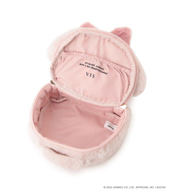 VIS「【マイメロディ&クロミ】 VIS別注モデルふわふわフェイスポーチ」|ポーチ|