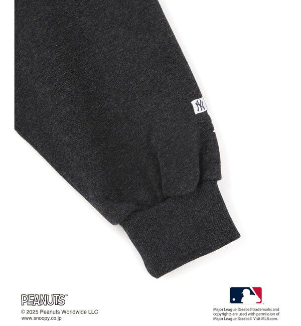 Rope&rsquo;Picnic「【PEANUTS&times;MLB COLLECTION by ROPE' PICNIC】オフショルスウェット」|スウェット・ジャージ|