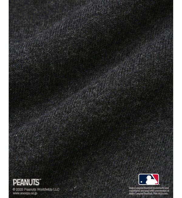 Rope&rsquo;Picnic「【PEANUTS&times;MLB COLLECTION by ROPE' PICNIC】オフショルスウェット」|スウェット・ジャージ|