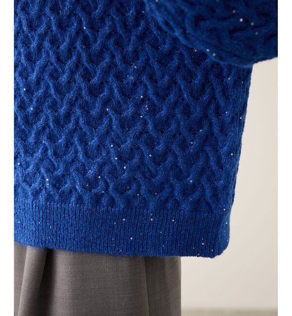 Rope&rsquo;Picnic「ミニフラワースパンコールニット」|ニット・セーター|