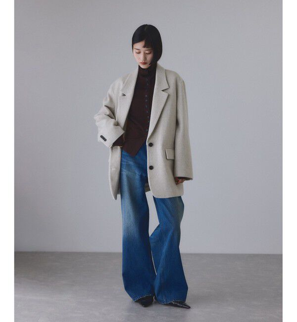 ADAM ET ROPE'「リラクシーオーバージャケット」|テーラードジャケット|