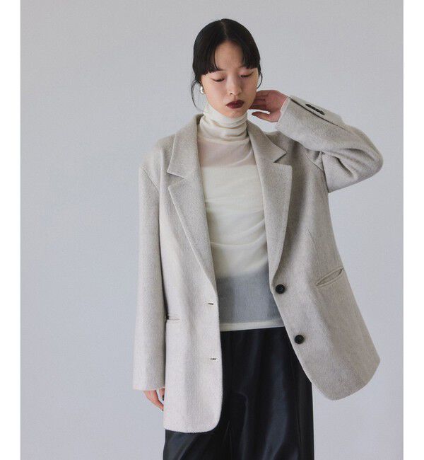 ADAM ET ROPE'「リラクシーオーバージャケット」|テーラードジャケット|