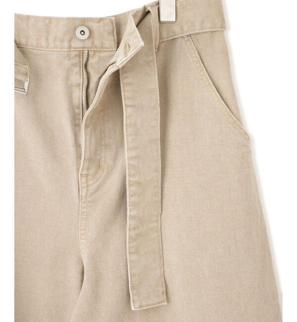 ADAM ET ROPE'「ペインターワイドパンツ」|チノ|
