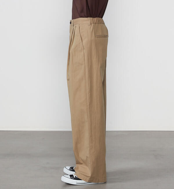 DANTON「DANTON | 2タックワイドイージーパンツ MEN」|チノ|
