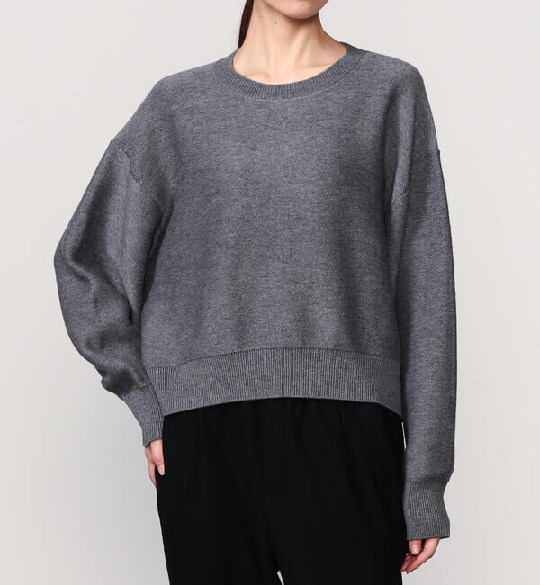 ORCIVAL「ORCIVAL | ウールコットン ラウンドネックプルオーバー WOMEN」|ニット・セーター|