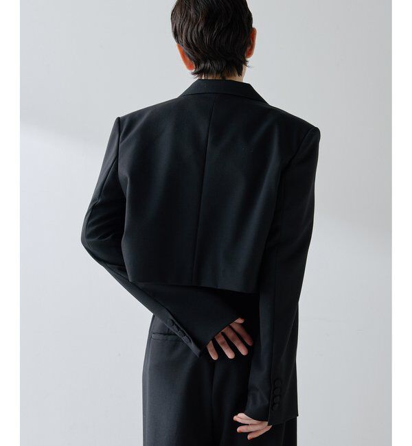  「ウールギャバテーラージャケット」|テーラードジャケット|