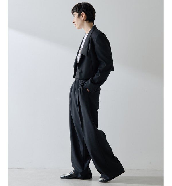  「ウールギャバテーラージャケット」|テーラードジャケット|