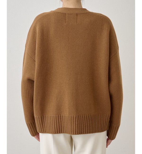 Drawing Numbers「【Drawing Numbers】接結ルーズVネックカーディガン」|ニット・セーター|