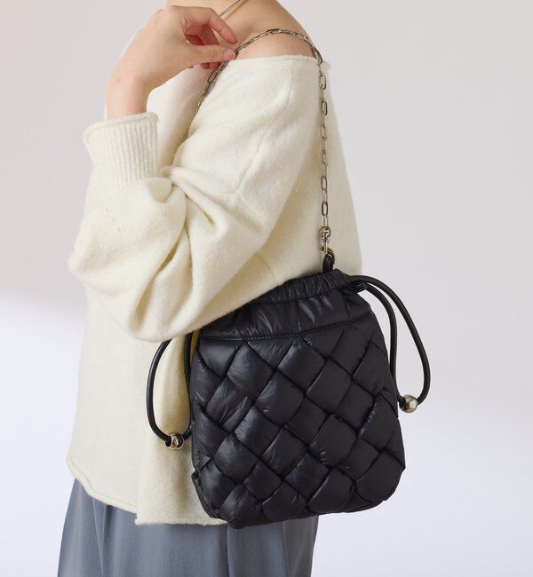  「【PAPILLONNER/パピヨネ】スクエアメッシュショルダーバッグ」|トートバッグ|