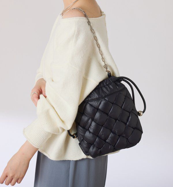  「【PAPILLONNER/パピヨネ】スクエアメッシュショルダーバッグ」|トートバッグ|