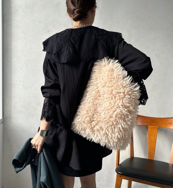  「レースカラーブラウス」|シャツ・ブラウス|