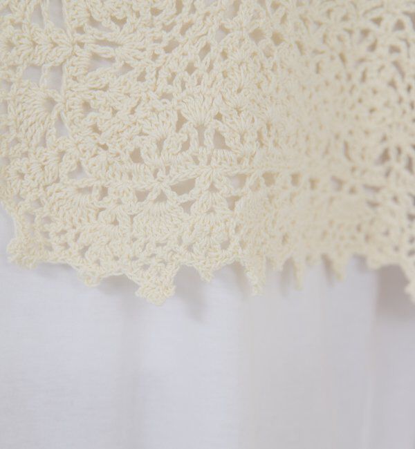  「【HERITANOVUM】クロシェットケープ」|ニット・セーター|