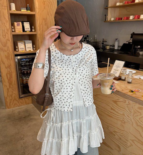  「ティアードキャミチュニック」|シャツ・ブラウス|