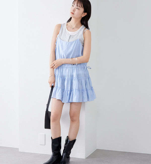  「ティアードキャミチュニック」|シャツ・ブラウス|