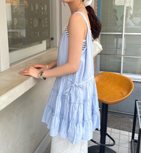  「ティアードキャミチュニック」|シャツ・ブラウス|