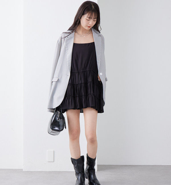  「ティアードキャミチュニック」|シャツ・ブラウス|