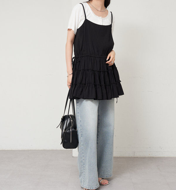  「ティアードキャミチュニック」|シャツ・ブラウス|