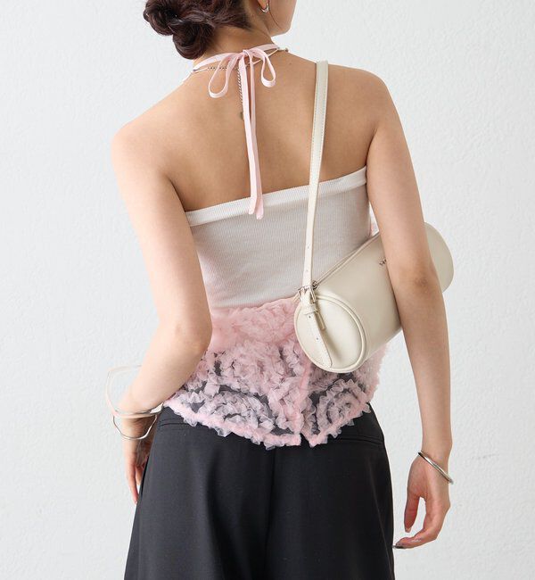  「チュールフラワービスチェ」|シャツ・ブラウス|