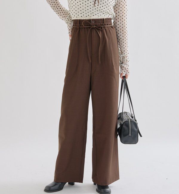  「Wベルトパンツ」|チノ|