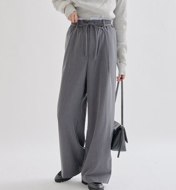  「Wベルトパンツ」|チノ|