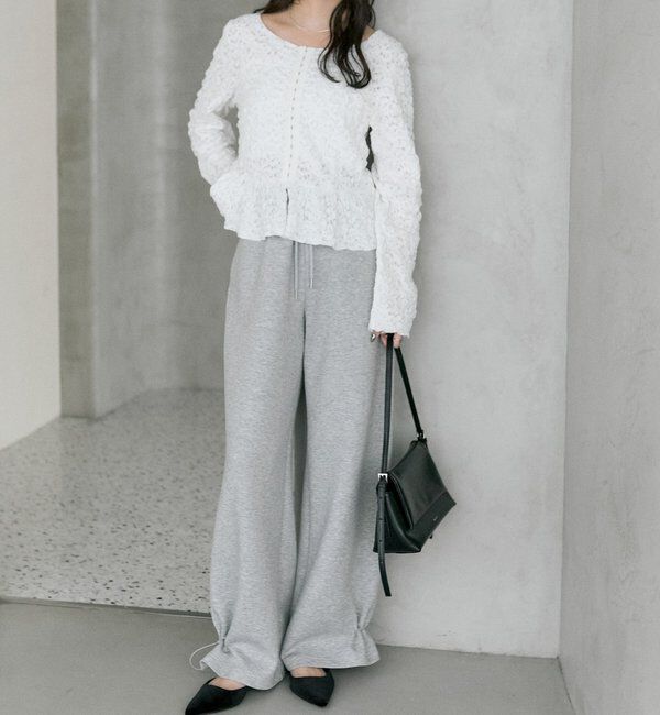  「シャーリングペプラム TOPS」|シャツ・ブラウス|