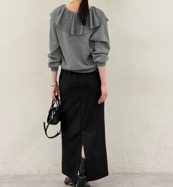  「フリルカラーニット」|ニット・セーター|