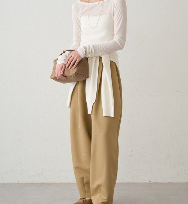  「バレルレッグパンツ」|チノ|