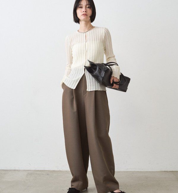  「バレルレッグパンツ」|チノ|