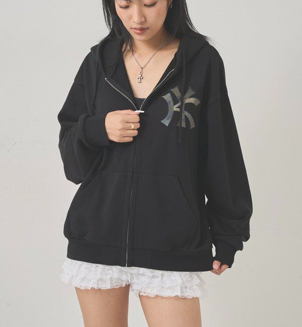  「【KOOKY'N/クーキー】KY LOGOZIPHOODIE」|パーカー|