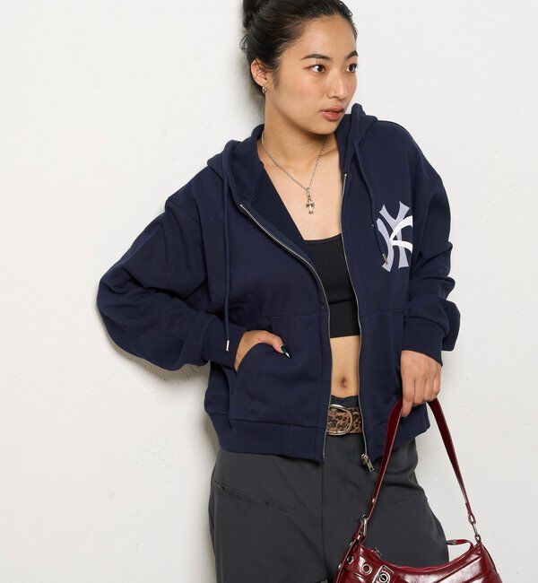  「【KOOKY'N/クーキー】KY LOGOZIPHOODIE」|パーカー|