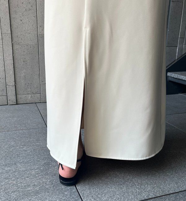  「【腰回りカバー】レイヤードマキシスカート」|スカート|