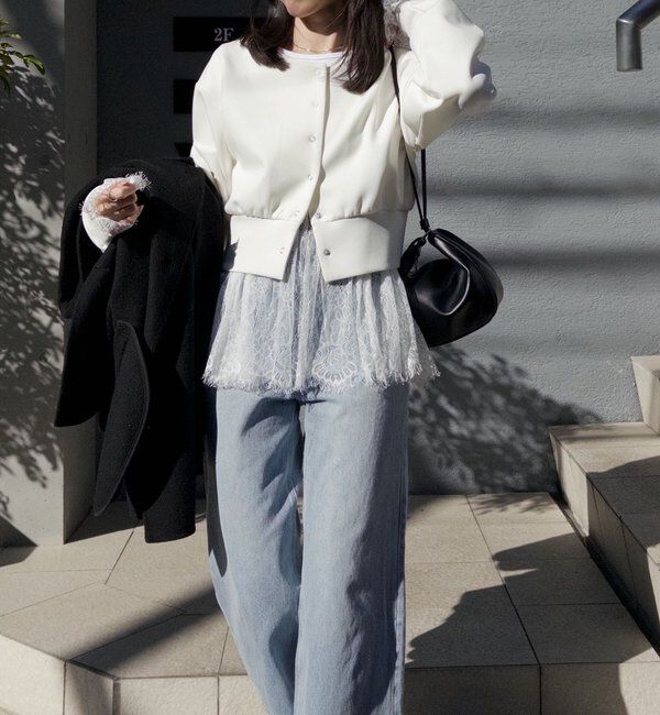  「ダンボールタックスリーブカーディガン」|Tシャツ・カットソー|