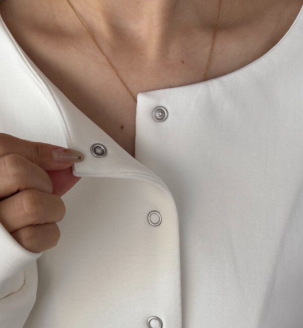  「ダンボールタックスリーブカーディガン」|Tシャツ・カットソー|