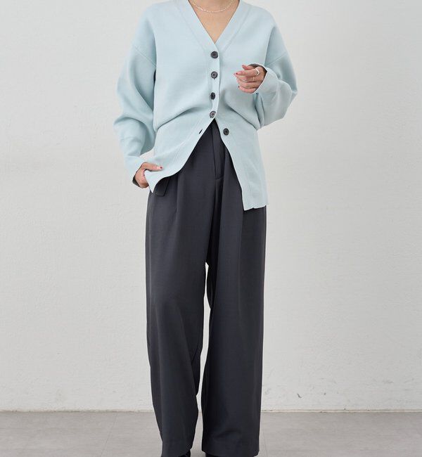  「スムースシェイプカーディガン」|カーディガン|